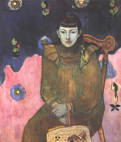 Portrait of Vaiite by Paul Gauguin